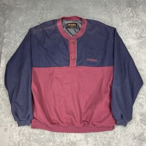 Vintage Forrester's Jacket Mens Sz XL Windstopper Gore Golf 1/4 Snap Windbreaker